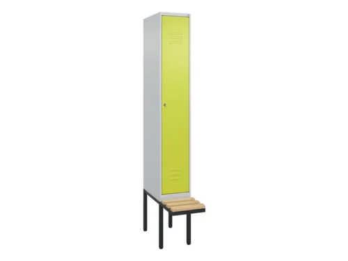 locker voor scheiding van kleding,HxBxD 2120x300x815mm,1vak