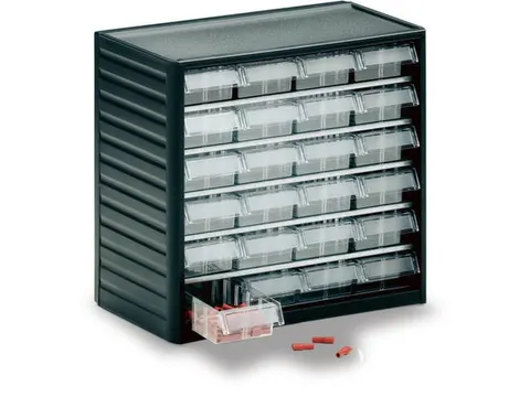 Magazijnunit Pp-Behuizing 290x310x180mm 24 Laden Maat 2