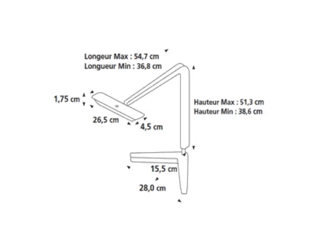 Unilux Ergolight Led Lamp Zwart