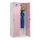 locker,HxBxD 1850x800x500mm,2vak,vak B 400mm,draaigrendel