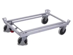 palletwiel,draagverm. 500kg,laadvl. LxB 810x610mm,laad H 280mm