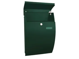 Wandbrievenbus Geronan Groen Staal - 2