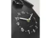 Wandklok NeXtime Twitter 21,5x41,5 cm zwart