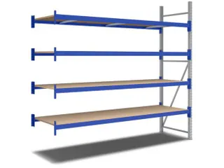 breedvakstelling,aanbouwveld,HxBxD 2500x2760x800mm,vakl. 500kg - 1