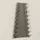 steeksleutelhouder,v. perfoplaat,HxBxD 255x125x25mm,zilvergrijs