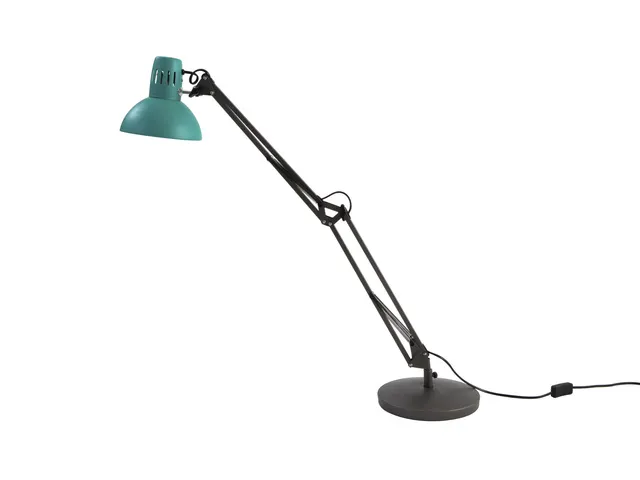 bureaulamp Architect groen / grijs 7 W verstelbare dubbele arm