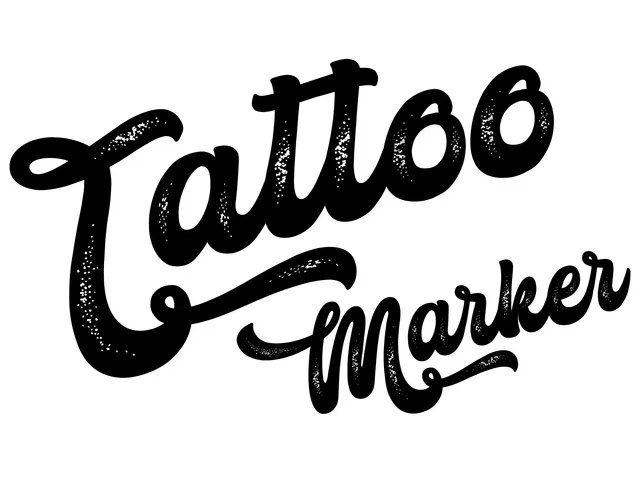 Tattoo stift Eberhard Faber 2st. zwart op kaart.