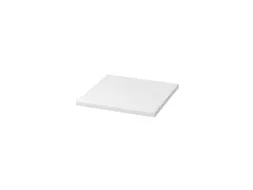 houten vloer v. kantoorstelling BxD 367x376mm dikte 22mm wit