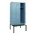 locker met bank,HxBxD 1950x900x815mm,3vak,vak B 300mm,cilinderslot