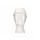 Pet met klep maat L Polyester Kroon Wit 100 Stuks