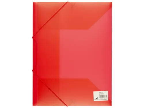 Elastomap Kangaro A4 PP transparant rood
