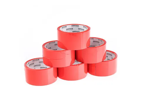 Verpakkingstape rood 48mmx46m