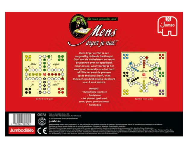 Spel Mens Erger Je Niet 6+