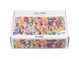 Foamstickers Creativ diverse vormen zelfklevend doos à 2640st assorti