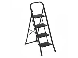 Huishoudtrap BRASQ 4 treden SLM400 zwart - 11