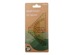 Geodriehoek Econovo 16cm blister à 1 stuk