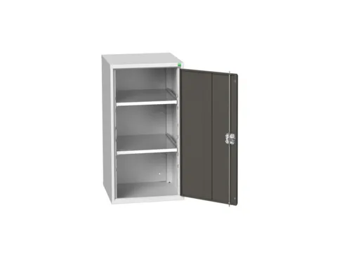 universele kast,HxBxD 1000x525x550mm,2xStalen bodem,draaigrendelslot