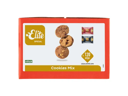 Koekjes Elite cookies mix 120 stuks