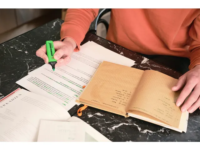 Markeerstift Stabilo Boss Geel