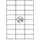 Etiket Quantore 70x37mm wit 2400st