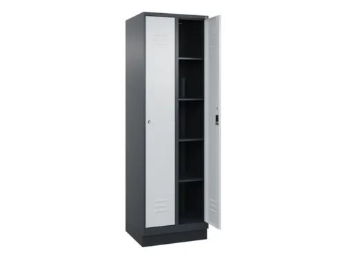 wasgoedverdeelkast,HxBxD 1950x600x500mm,vak B 300mm,cilinderslot