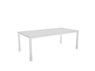In hoogte verstelbaar bureau,HxBxD 720-840x2000x1000mm,MP-lichtgrijs - 1