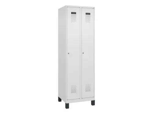 locker voor scheiding van kleding,HxBxD 1950x600x500mm,2vak
