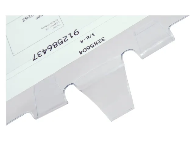 insteekhoes,DIN A6,liggend,HxB 115x183mm,v. inhangen,hard folie