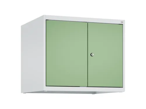 opzetkast,v. locker,2vak.,vak B 300mm,HxBxD 500x600x500mm,vleugeldeur