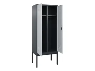 locker voor scheiding van kleding,HxBxD 2120x800x500mm,2vak - 2