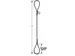 Élingue Câble Acier Galvanisé Cmu 2T Ø Câble 14Mm Longueur Utile