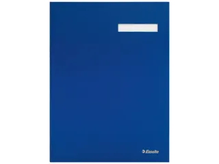 Vloeiboek Esselte 6210 karton 20 vakken blauw - 5