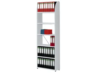 Basisveld 2250x800x325mm 6legborden 1zijpaneel Lichtgrijs - 2