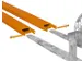 rallonge de fourche,HxLxl 58x1800x153mm