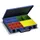 Assortimentskoffer Plaatstaal 15boxen Polystyrol 50x340x240mm Ral5007