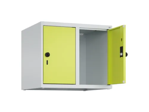 opzetkast,v. locker,2vak.,vak B 300mm,HxBxD 500x600x500mm,vleugeldeur