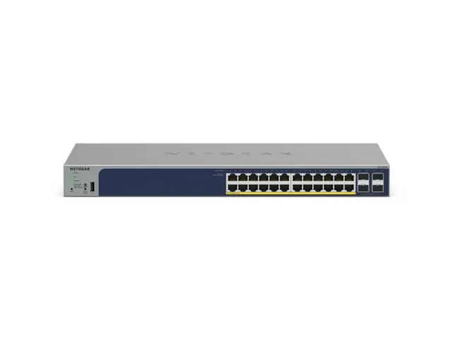 NETGEAR GS728TPP, Managed, L2/L3/L4, Gigabit Ethernet (10/100/1000), P