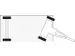 Remorque Industrielle Force 5t 2500x1250mm 1essieu Directeur Roues En