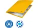 Recycle offertemap, uit karton, ft A4, geel