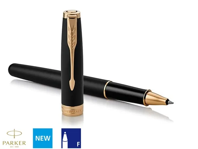 Rollerpen Parker Sonnet Matte black GT Finish Fijn