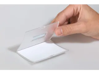 Badge Durable 8212 Click Fold met magneet 40x75mm - 3
