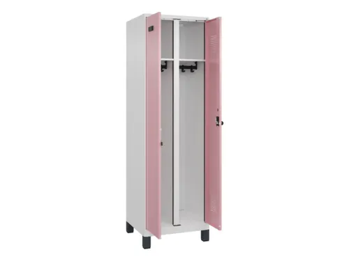 locker voor scheiding van kleding,HxBxD 1950x600x500mm,2vak