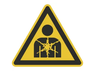 Waarschuwingsbord,V. Binnen/Buiten - 1