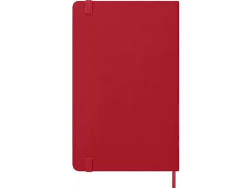 Agenda 2027 Moleskine 12M Weekly 7dag/1pagina large hc scarlet red