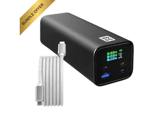 X-Power Max + Powerbank magnetische kabel 60W - 1