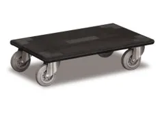 Möbelhund dolly draagverm. 300kg laadvl. LxB 600x350mm laad H 145mm