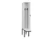 locker met bank,voor scheiding van kleding,HxBxD 2120x300x815mm,1vak