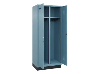 locker voor scheiding van kleding,HxBxD 1950x800x500mm,2vak - 1