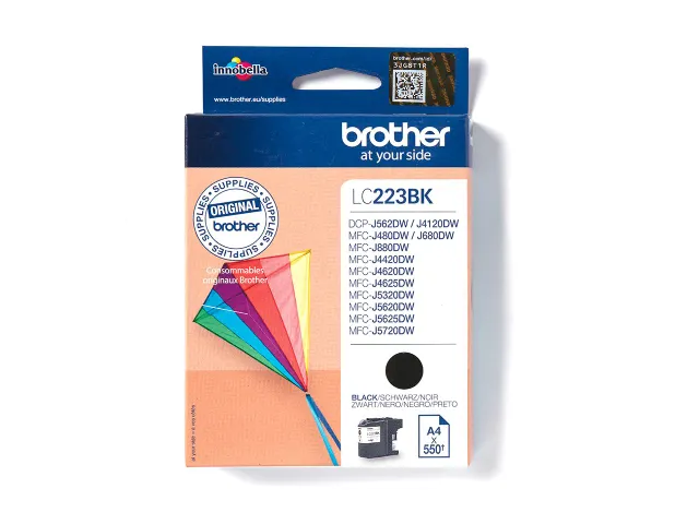 Inktcartridge Brother LC-223BK zwart