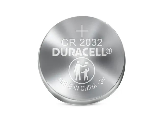 Batterij Duracell knoopcel 4x CR2032 lithium Ø20mm 3V-180mAh